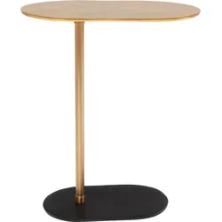 KARE DESIGN Beistelltisch Slide 86711 Alu, Eisen, Stahl & Metall Gold