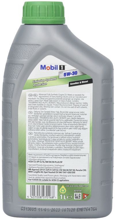 Motoröl MOBIL 157293 1 ESP 5W30 1L