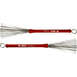 Vic Firth Besen LW (Schlagzeug), Drumsticks + Schlägel, Grau, Orange