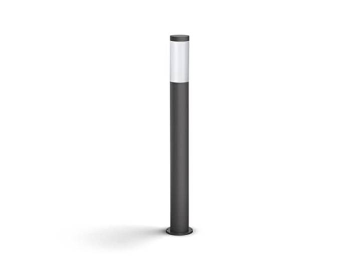 Philips Mygarden\, lampadaire extérieur LED\, Acier Inoxydable\, nécessite une ampoule E27 max 60W\, Anthracite