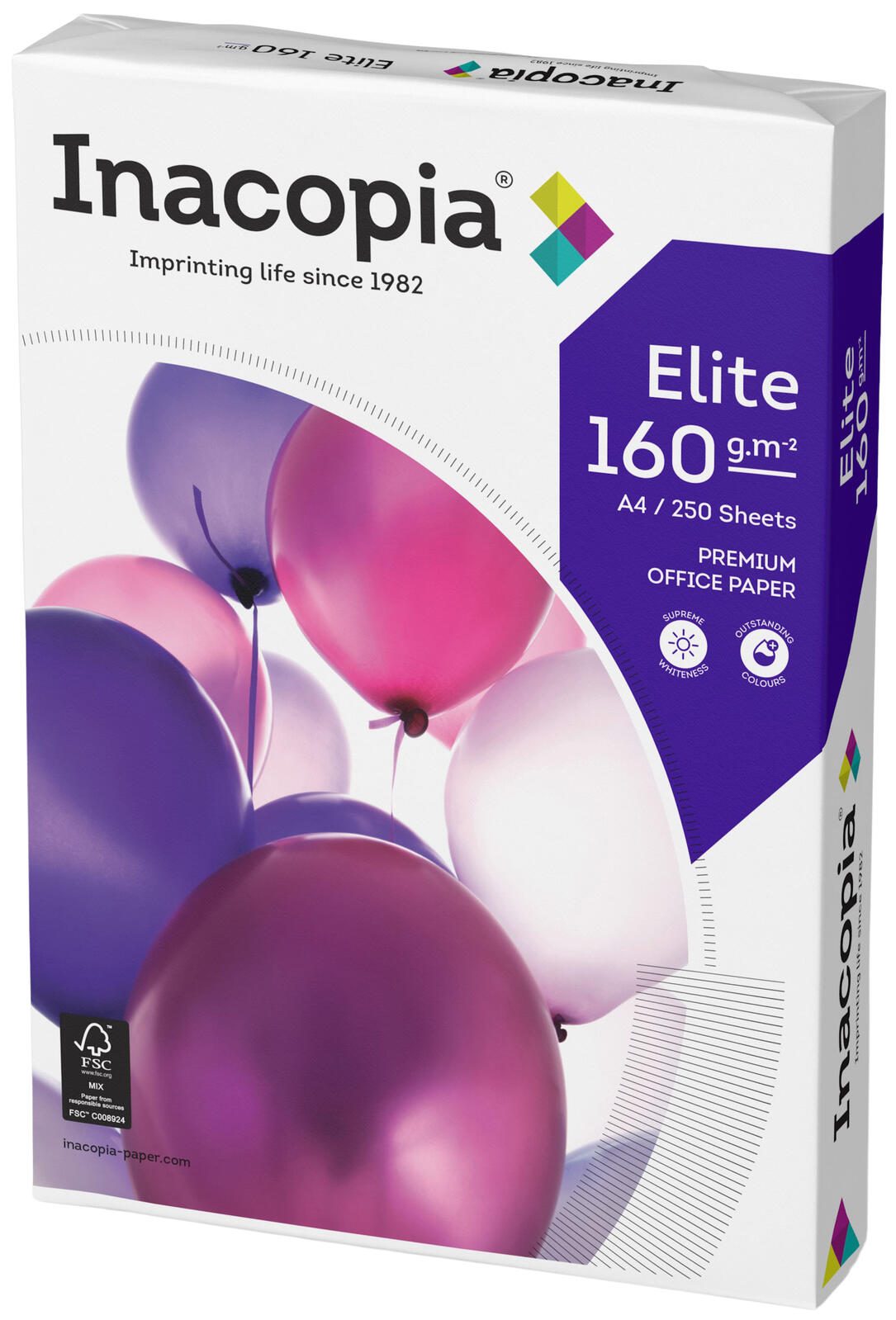 Inacopia Kopierpapier DIN A4 hochweiß 160 g/m² INC1600043