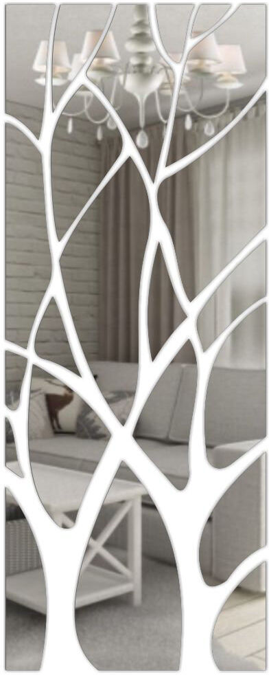 Fairmont Park Citlali Wall Mirror Set Silver 150cm H x 52cm W
