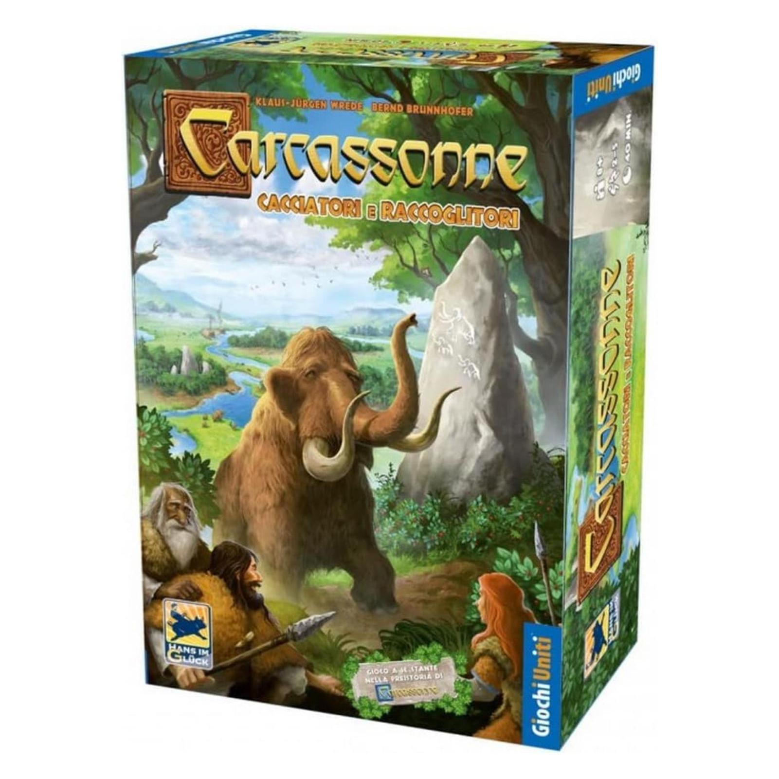 Giochi uniti Carcassonne: Jäger Und Sammler (Deutsch, 2 - 5 Spieler) (52339202)