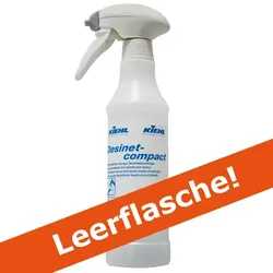 Sprühflasche Kiehl Desinet Compact Sprühkopf leer 500 ml zur optimalen Verarbeitung der Desinet-Gebrauchslösung