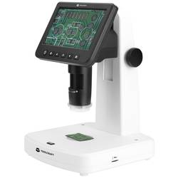 TOOLCRAFT TO-9076404 Toolcraft 12.7 cm (5) LCD-Digitalmikroskop mit Polarisator 300 x Auflicht, Durchlicht