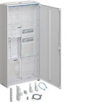 Komplettschrank universal Zählerplatz weiß, Retail