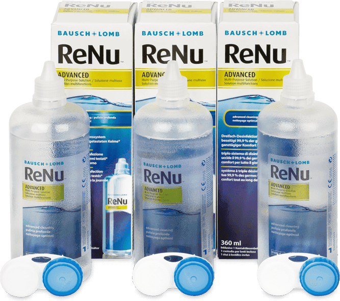 Bausch & Lomb Soluzione ReNu Advanced 3x 360 ml