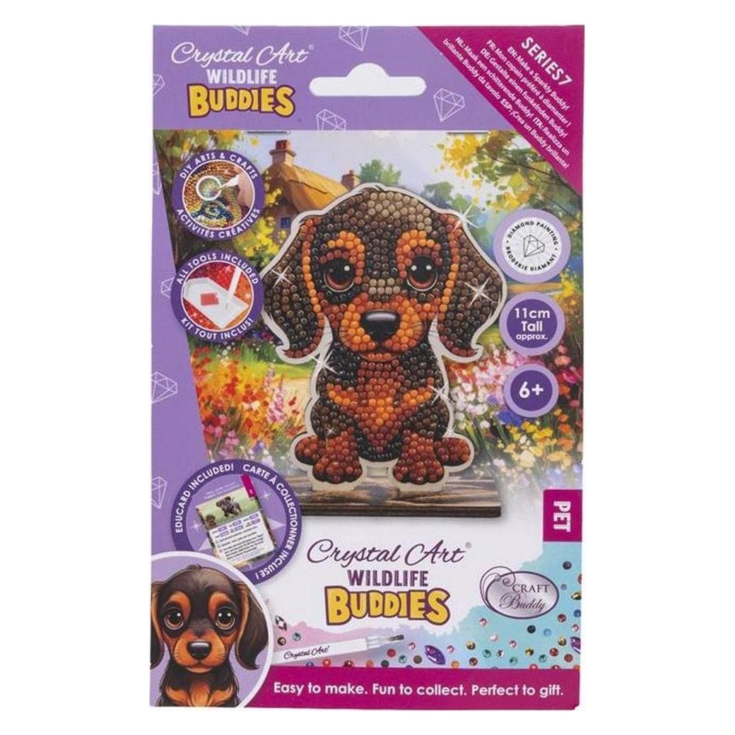 Craft Buddy Welpe, Crystal Art Buddy (CAFGR-33GEN105)