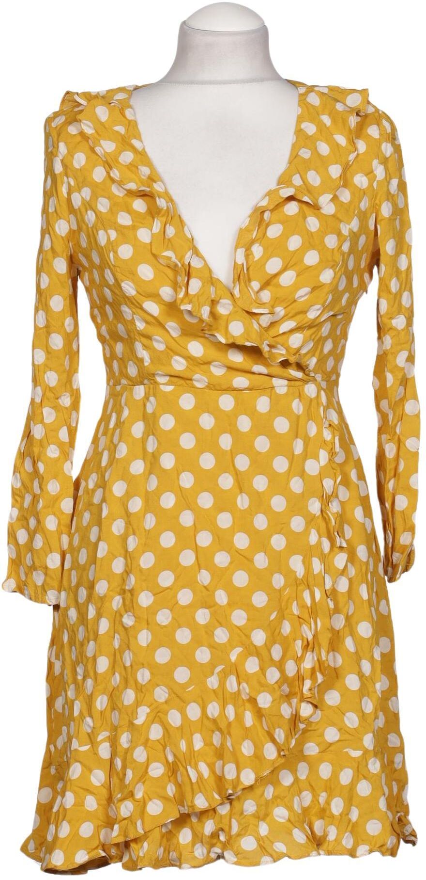Louche Damen Kleid, Gelb, Gr. S, Viskose - Second Hand