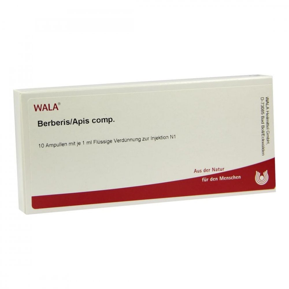 WALA Heilmittel GmbH Berberis/apis Comp. Ampullen 01750878