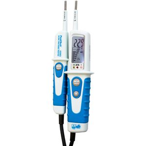 PeakTech Spannungsprüfer P 1090, 2-polig, CAT III & IV, AC / DC, LCD & LED-Anzeige