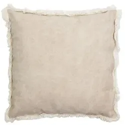 byRoom Kissenbezug stonewashed 45 x 45cm, 45 x 45cm, beige
