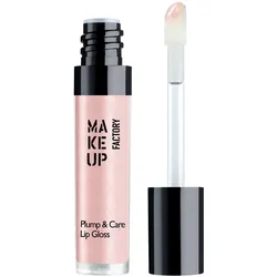 MAKE UP FACTORY Plump & Care Lip Gloss - rosa