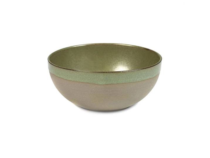 Serax Bol de service Surface 15 cm Camogreen