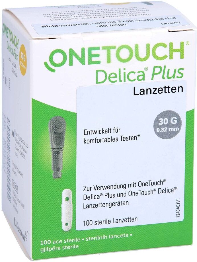 One Touch Delica Plus Lanz 100stk