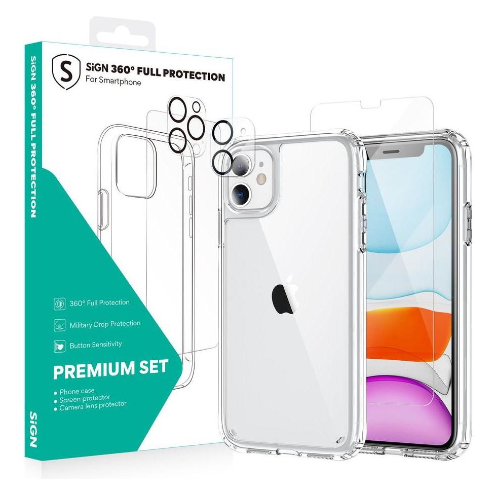 SIGN 360 Complete Protection Package for iPhone 11 (Apple iPhone 11) (SN-3DIP11-P)