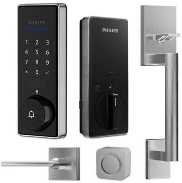 Philips Wi-Fi Smart Deadbolt with Palm Recognition & Handle Set