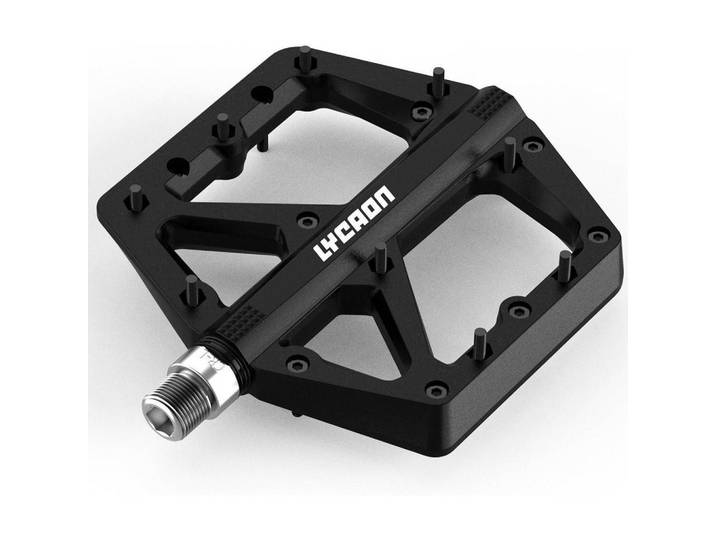 Fahrradpedale Schwarz Rutschfest Cr-Mo Spindel 9/16 Zoll, Metall, 10.9x2x10.9 cm, Freizeit & Co, Sport & Fitness, Fahrräder, Fahrradzubehör