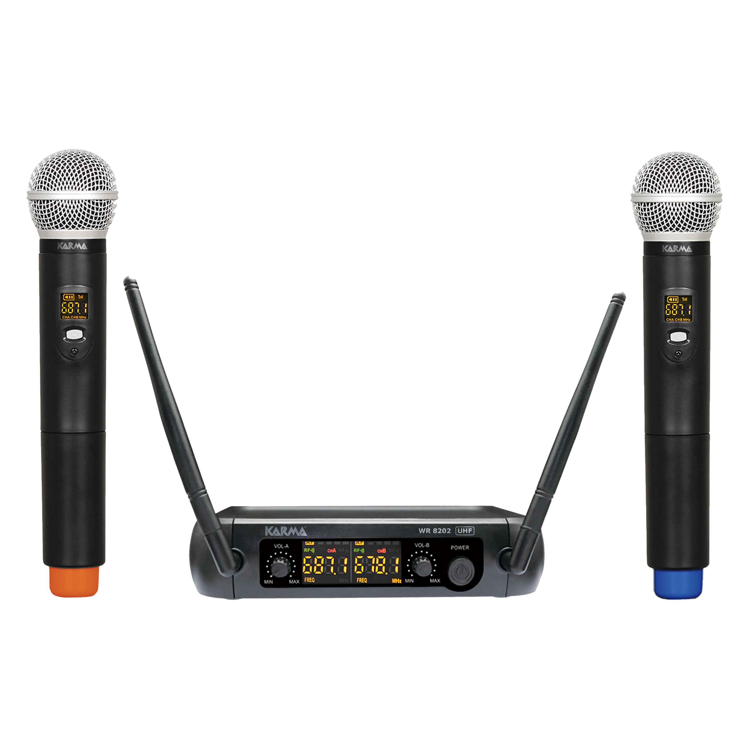 Karma Mikrofon-Set-8202 UHF Diversity 2 (SET 8202)