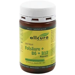 FolsÄure+b6+b12 Kapseln 120 St