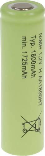Mexcel Spezial-Akku Mignon (AA) NiMH 1.2V 1800 mAh 1St.