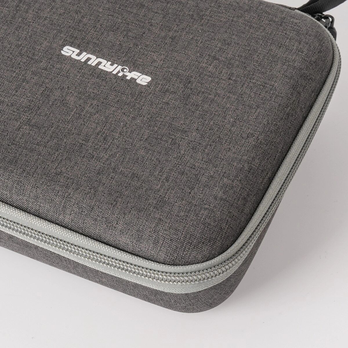 INF POCKET 4P Pochette de Rangement Tout-en-Un compatible avec DJI Osmo Pocket 4P - Tissu Doux doublé Daim avec Mousqueton, Noir