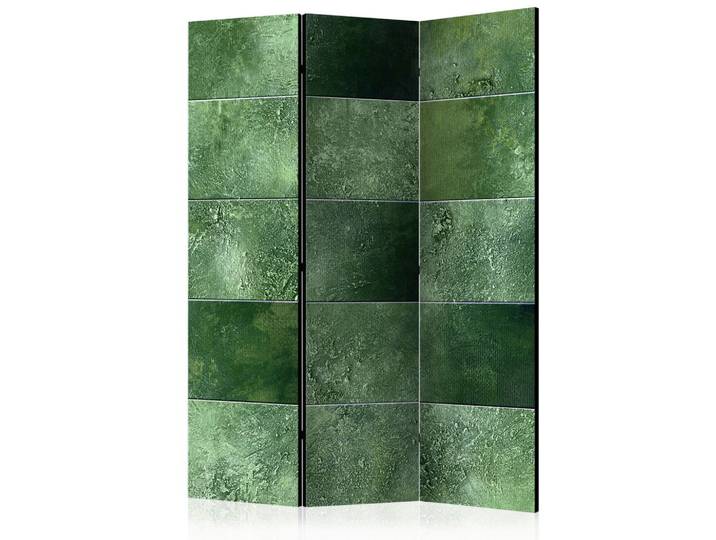 Paravent Green Puzzle Hellgrün/Smaragdgrün