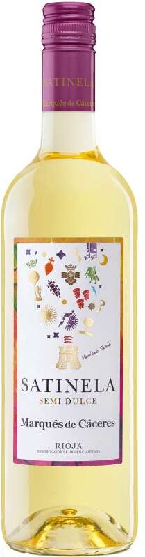 Marqués de Cáceres Satinela Semidulce 2025 - Vino español semidulce con notas frescas y afrutadas