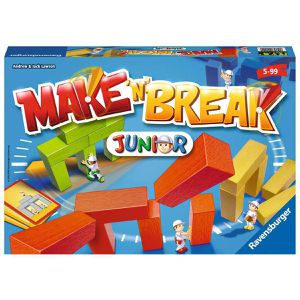 Ravensburger Geschicklichkeitsspiel Make n Break, Junior, aus Holz, für 2-5 Spieler, ab 5 Jahre