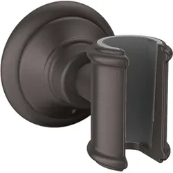 hansgrohe AXOR Montreux Brausehalter, 16325340, Farbe: Brushed Black Chrome