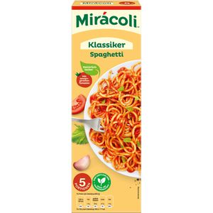Miracoli Fertiggericht Klassiker, Spaghetti mit Tomatensauce, 5 Portionen, 610,4 g
