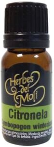 Herbes del Moli ÓLEO ESSENCIAL DE CITRONELA BIO 10 ml