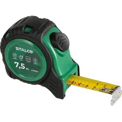 Stahl-Rollmaßband 7,5 m x 25 mm für manuelle Messungen STALCO S-10007