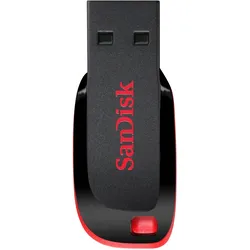 SanDisk Cruzer Blade USB-Stick 64 GB USB Typ-A 2.0 Schwarz, Rot