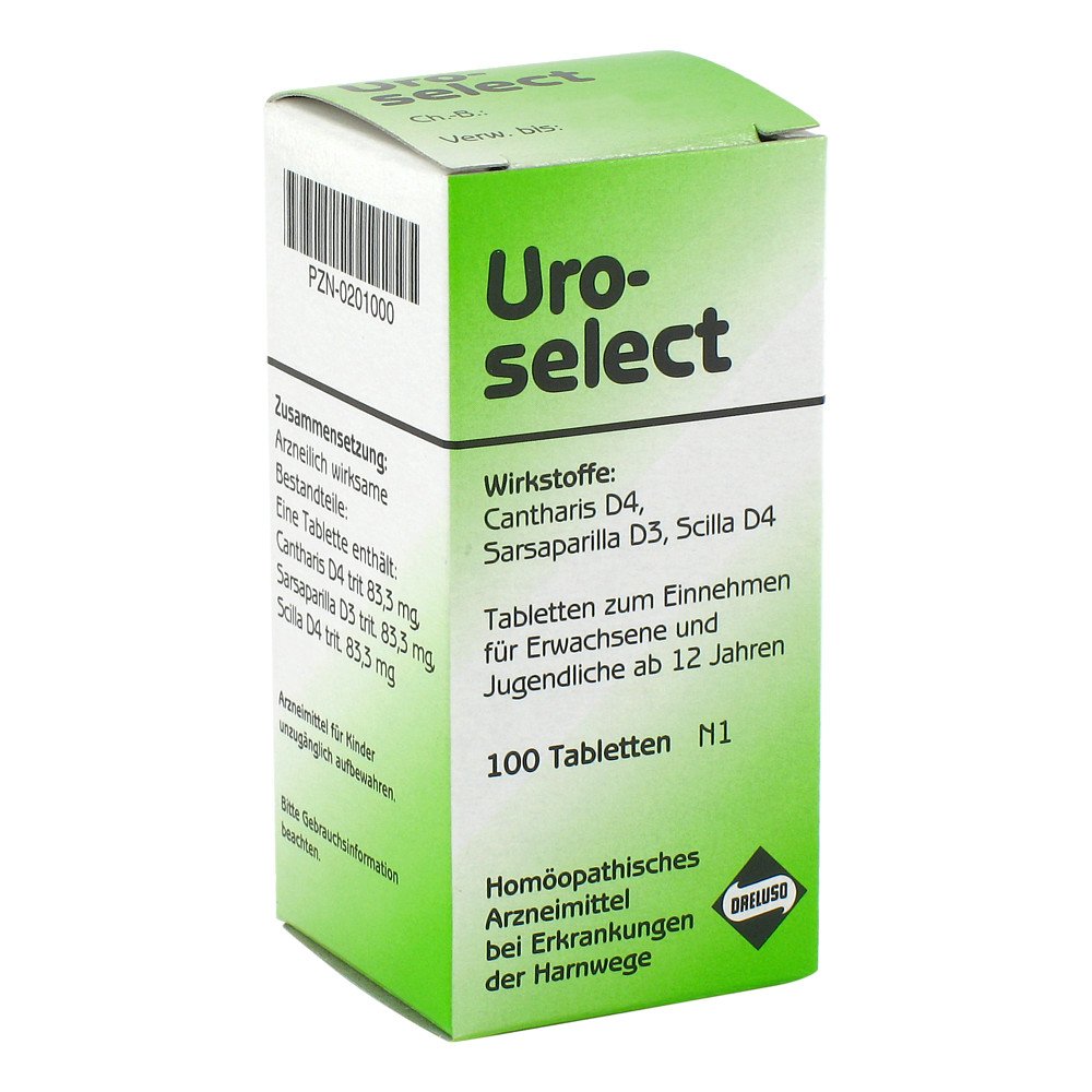 Dreluso-Pharmazeutika Dr.Elten & Sohn GmbH Uroselect Tabletten 00201000