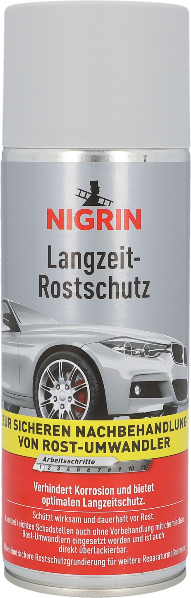 Nigrin Rostschutzgrundierung Langzeit-Rostschutz [400 Ml] 74118 0.4l