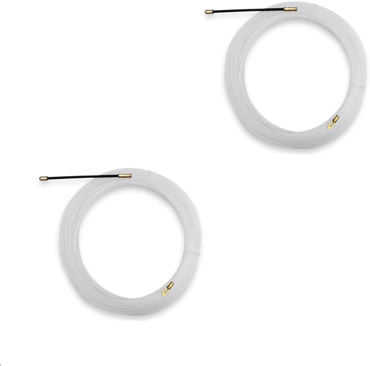 Wit Nylon Visdraad Kabeltrekker - 10 Meter - 3mm