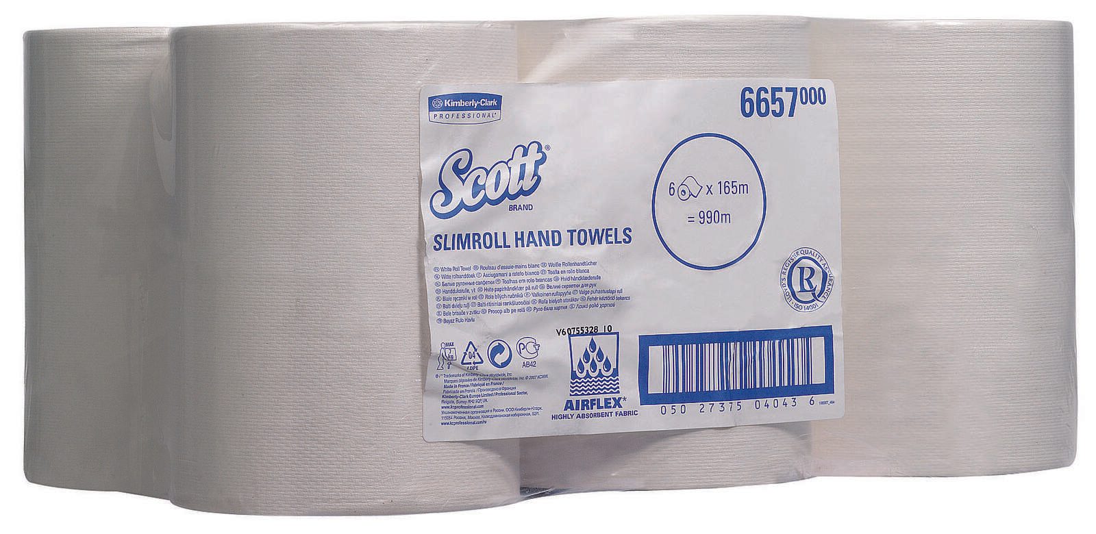 Scott® Handtuchrollen 1-lagig weiß 6657