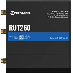 Teltonika RUT260, Router, Schwarz, Blau