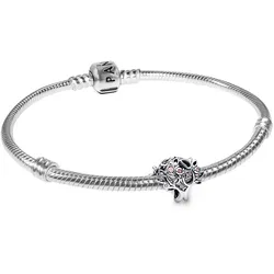 Pandora 21765 Geschenk-Set Damenarmband Silber Familienbaum, 21 cm