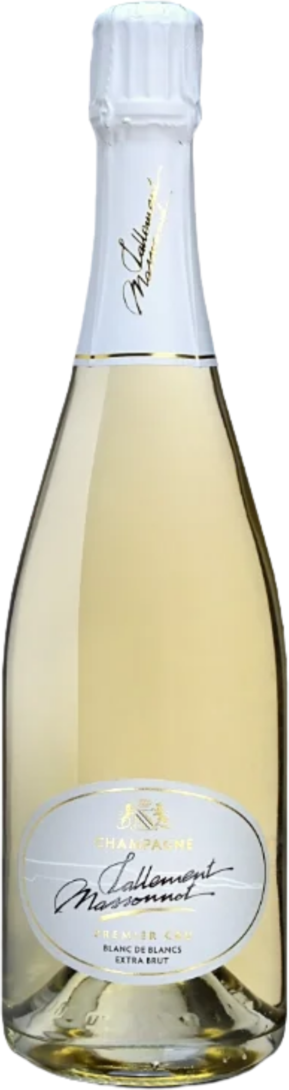 Champagne Extra Brut Blanc de Blancs Premier Cru Lallement Massonnot