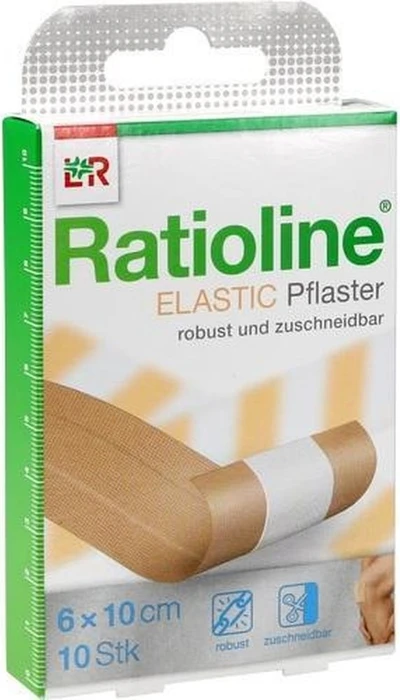 Ratioline elastic Wundschnellverband 6 cmx1 m 1 St Verband