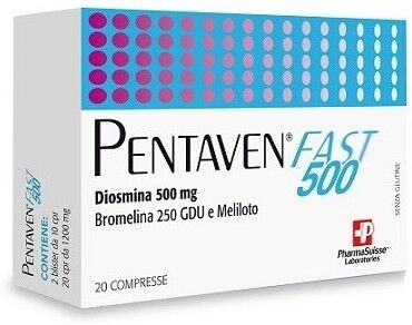 Pharmasuisse Srl Pentaven Fast 500 20cpr