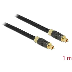 Delock TOSLINK Kabel Standard Stecker - Stecker 1 m