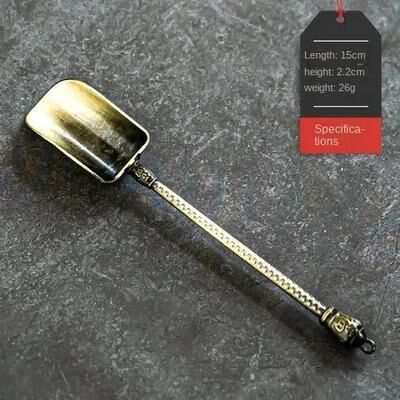 Uplift Treasures Alloy Tea Spoon For Gongfu Tea Ceremony tea Spoon A