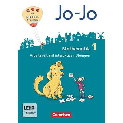 Jo-Jo Mathematik - Allgemeine Ausgabe 2018 - 1. Schuljahr, Taschenbuch von Andrea Schulz,Martin Gmeiner,Joachim Becherer,Heike Keller,Mechthild