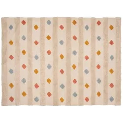 Atmosphera, Teppich, Tufting-Teppich Harlekin 120x170, mehrfarbig (170 x 120 cm)