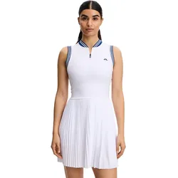 J. LINDEBERG Kleid Hilla, ärmellos, weiss