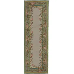 TEPPICH aus Wolle SOAR in Bunt, floral, 80 x 300 cm