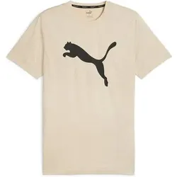 PUMA Herren Shirt TRAIN FAV HEATHER CAT TEE, Größe S in Braun Braun